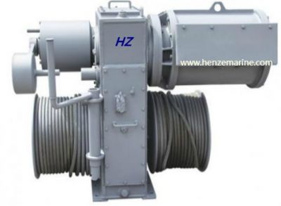 50KN Electrical Lifeboat Winch